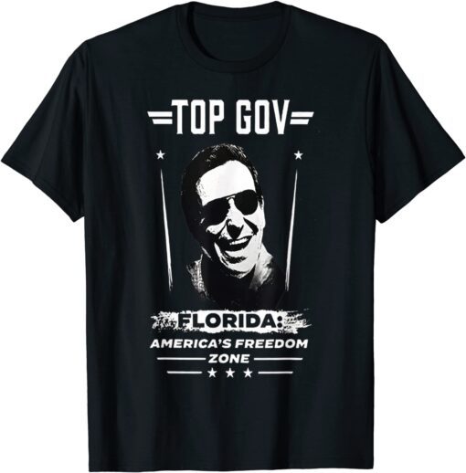 Top Gov Ron DeSantis Top Gov Tee Shirt