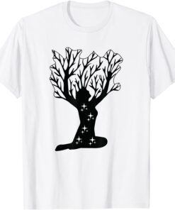 Tree of Life Symbol Fractal Yoga Meditation Tee Shirt