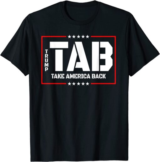 Trump 2024 Flag Take America Back T-Shirt