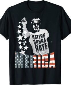 Trump Bae, Merica 4th Of July Trump Salt, Haters Gonna Hate Tee Shirt