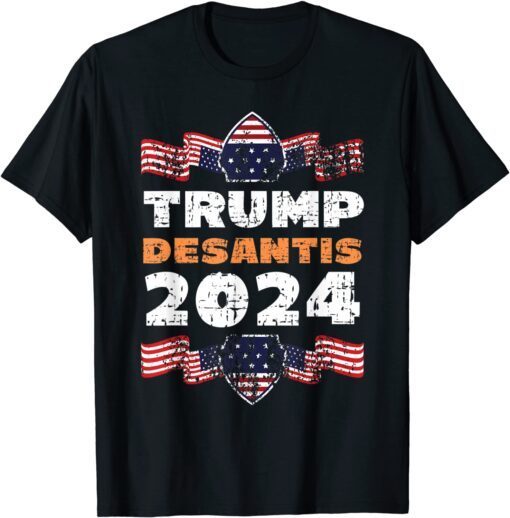 Trump DeSantis 2024 Perfect Republican Florida Election US Tee Shirt