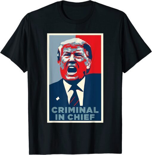 Trump Is A Criminal, Anti Trump Impeach the President Tee Shirt