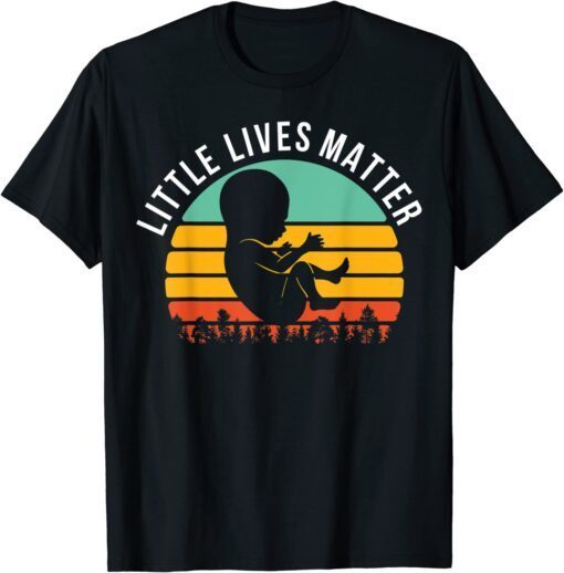 Trump Is My President 2024 LITTLE LIVES MATTER Tee Shirt