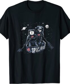 Trump Space Force American Flag Space Force Political Tee Shirt