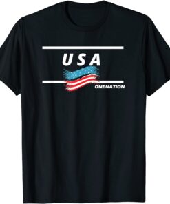 USA Flag 4th July Tee Shirt