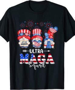 Ultra Maga Squad Gnomes 4th of July Ultra Mega Tee Shirt