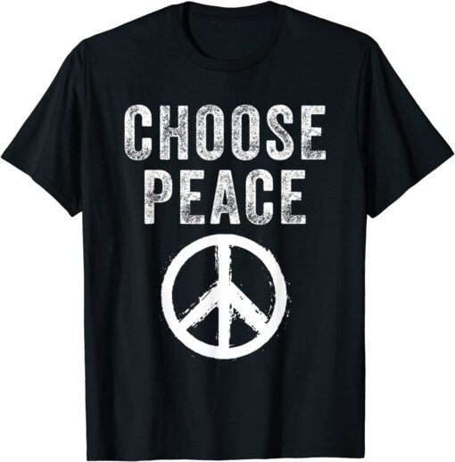 Uvalde Anti Gun Choose Peace Wear Orange Enough End Gun Violence Tee Shirt