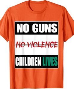 Uvalde NO GUNS END VIOLENCE Awareness Day Tee Shirt