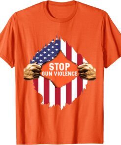 Uvalde Stop Gun Violence Wear Orange Gun Awareness Day Tee Shirt