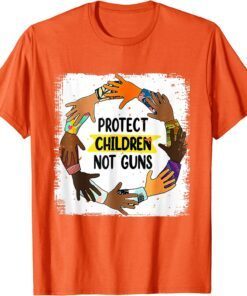 Uvalde Texas Protect Children Not Guns Wear Orange Day Tee Shirt