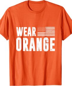 Uvalde Wear Orange Awareness Day No Gun Enough End Gun Violence Tee Shirt