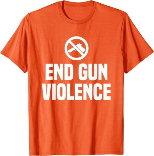 Uvalde Wear Orange End Gun Violence T-Shirt