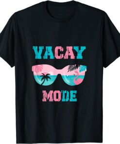 Vacation Summer Sunglasses and Palm Trees Vacay Mode Ocean Classic Shirt