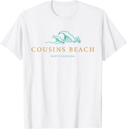 Vintage Cousins Beach Summer Trips North Carolina TSITP Tee Shirt