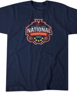 Virginia Men's Tennis: 2022 National Champs Tee Shirt