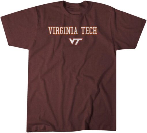 Virginia Tech Hokies: Wordmark Tee Shirt