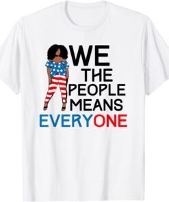 We The People African American Black Lives Matter Tee Shirt