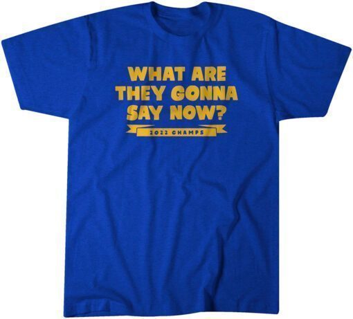 What Are They Gonna Say Now? Tee Shirt