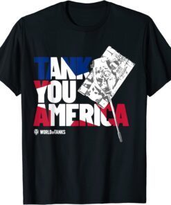 World of Tanks 4th of July “Tank You America” Tee Shirt