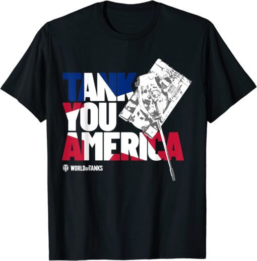 World of Tanks 4th of July “Tank You America” Tee Shirt