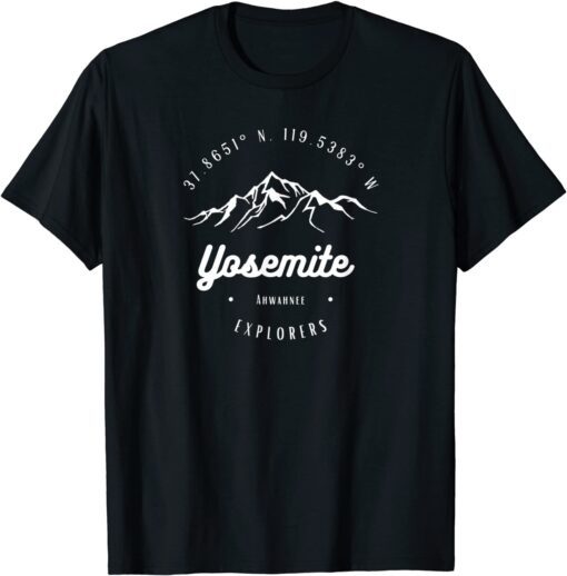 Yosemite Adventure Explorer Tee Shirt