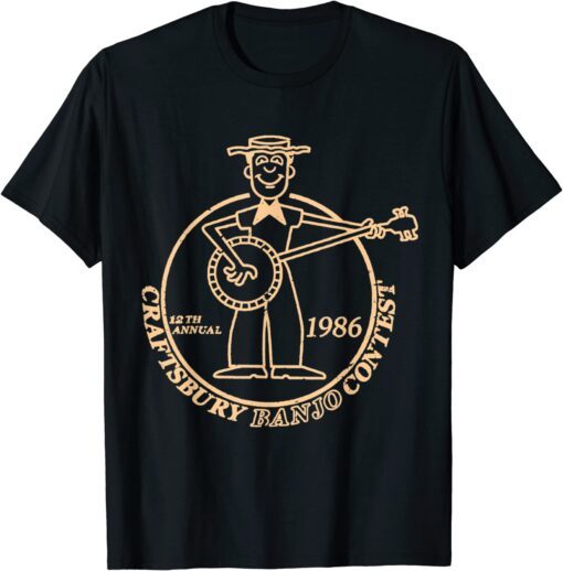 1984 Craftsbury Banjo Contest Tee Shirt