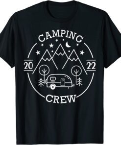 2022 Camping Crew Family Reunion Road Trip Matching Group Tee Shirt