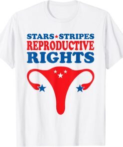 4th of July stars and stripes and reproductive rights Tee Shirt