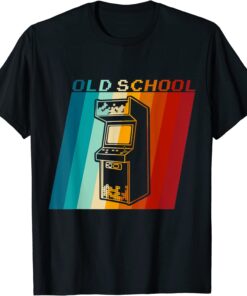 70s 80s 90s Vintage Retro Arcade Video Game Old School Gamer Tee Shirt