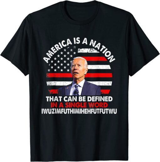 America Is A Nation That Can Be Defined In Single Tee Shirt