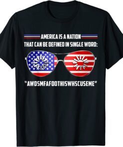 America Is Nation That Can Be Defined In Single Word Biden Tee Shirt