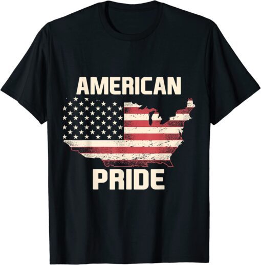 American flag Pride Tee Shirt