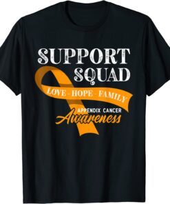 Awareness I Support Squad I Appendiceal & Appendix Cancer Tee Shirt