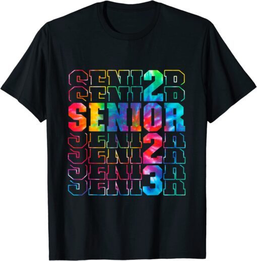 Back To School Senior 2023 Graduation or First Day Of School Tee Shirt