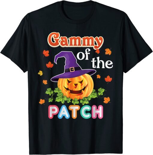 Best Gammy Of In The Patch Halloween Pumpkin Scary Ghost Tee Shirt