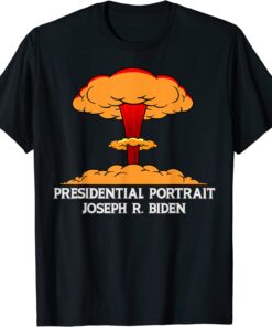 Biden Boom, Presidential Portrait of Joe Biden Tee Shirt