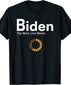 Biden Pay More Live Worse Bidenflation Tee Shirt