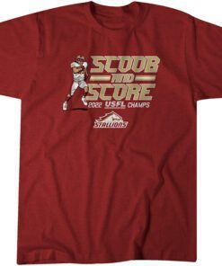 Birmingham Stallions: Scoob and Score Tee Shirt