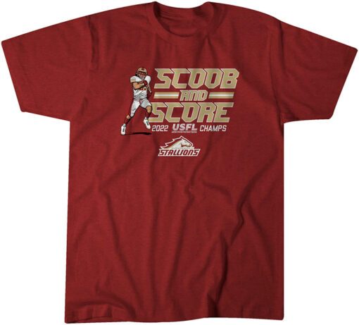 Birmingham Stallions: Scoob and Score Tee Shirt