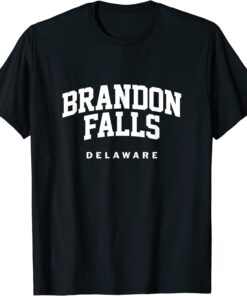 Brandon Falls Delaware Biden Bike Crash Tee Shirt