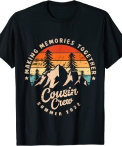 COUSIN CREW 2022 Summer Vacation Camping Crew Tee Shirt