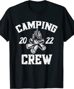 Camper Road Trip Family Matching Group Camping Crew 2022 T-Shirt