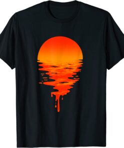 Camping Beautiful Summer Tropical Beach Sunset SuCamping Beautiful Summer Tropical Beach Sunset Sunrise T-Shirtnrise T-Shirt