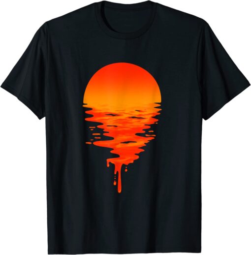 Camping Beautiful Summer Tropical Beach Sunset SuCamping Beautiful Summer Tropical Beach Sunset Sunrise T-Shirtnrise T-Shirt