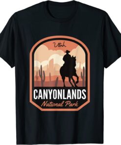 Canyonlands National Park Desert Cowboy Tee Shirt