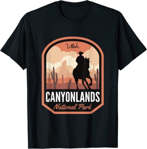 Canyonlands National Park Desert Cowboy Tee Shirt