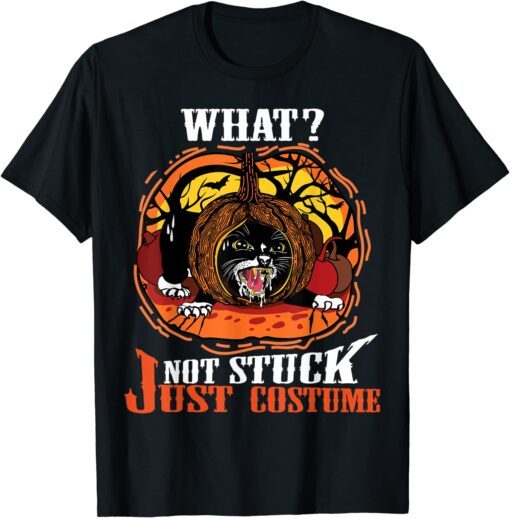 Cat What? Cat Halloween Costume Tee Shirt