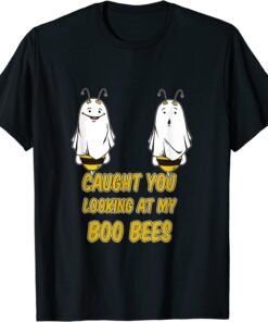 Caught You Looking At My Boo Bees Halloween Tee Shirt