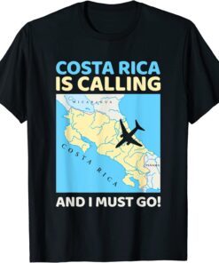 Costa Rica Lover Beach Vibes For Vacation Pura Vida Travel Tee Shirt