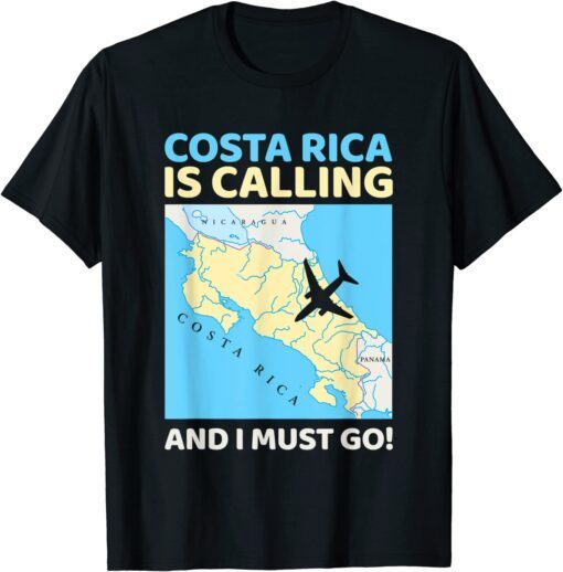 Costa Rica Lover Beach Vibes For Vacation Pura Vida Travel Tee Shirt